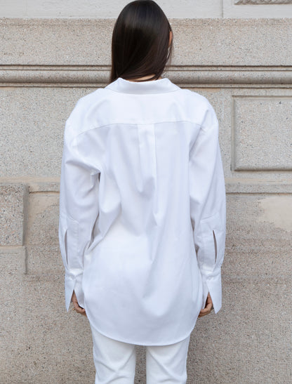 Camicia bianca Oxford