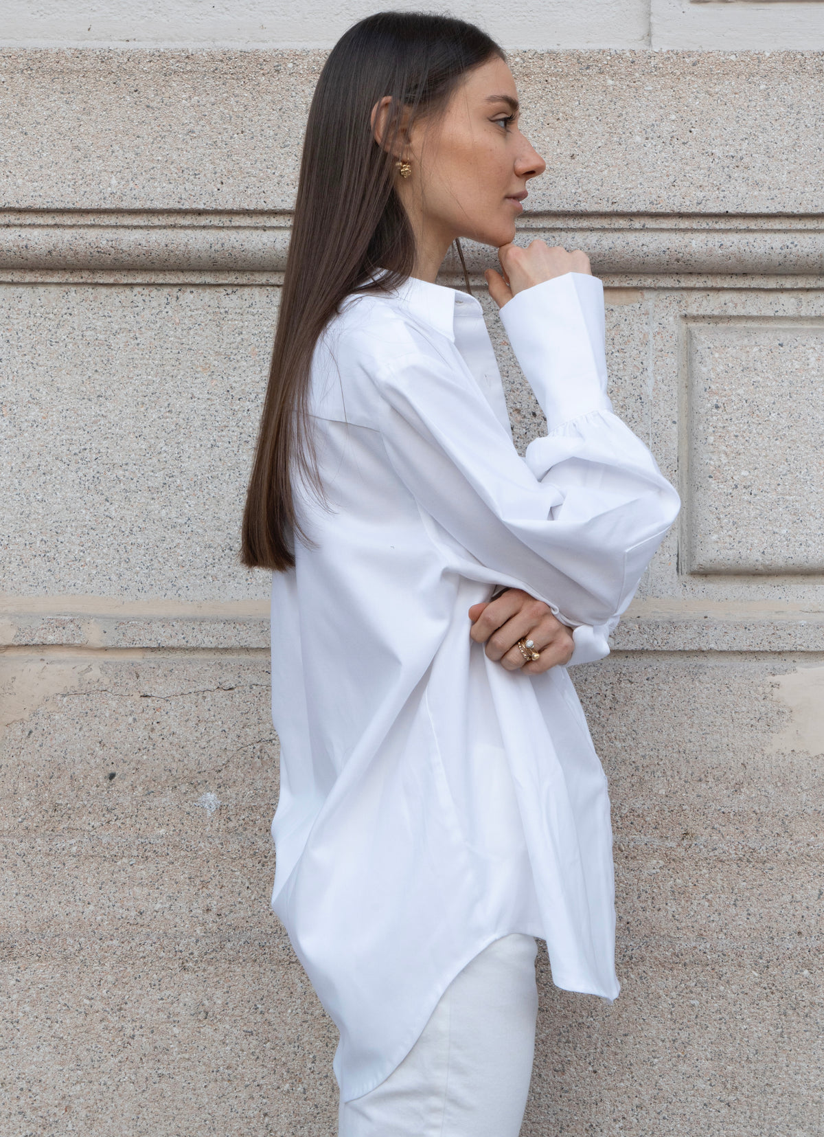 Camicia bianca Oxford