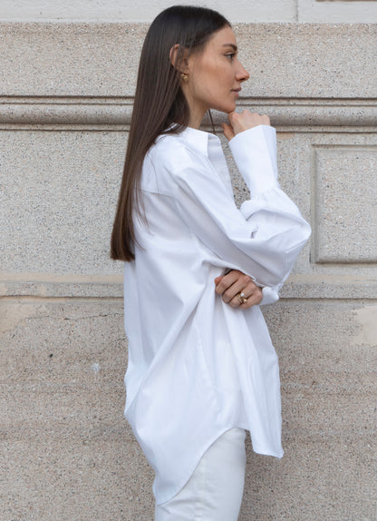 Camicia bianca Oxford