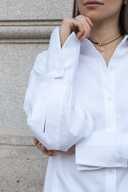 Camicia bianca Oxford
