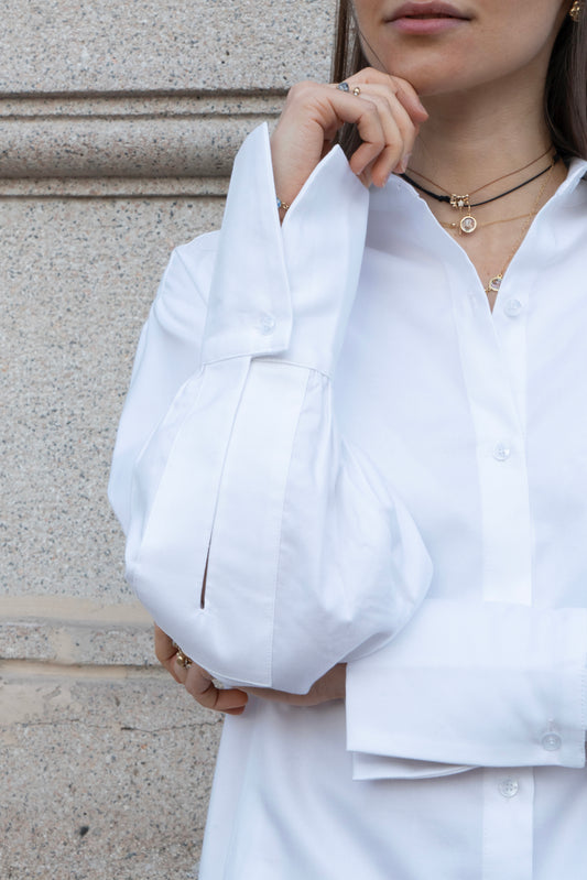 Camicia bianca Oxford